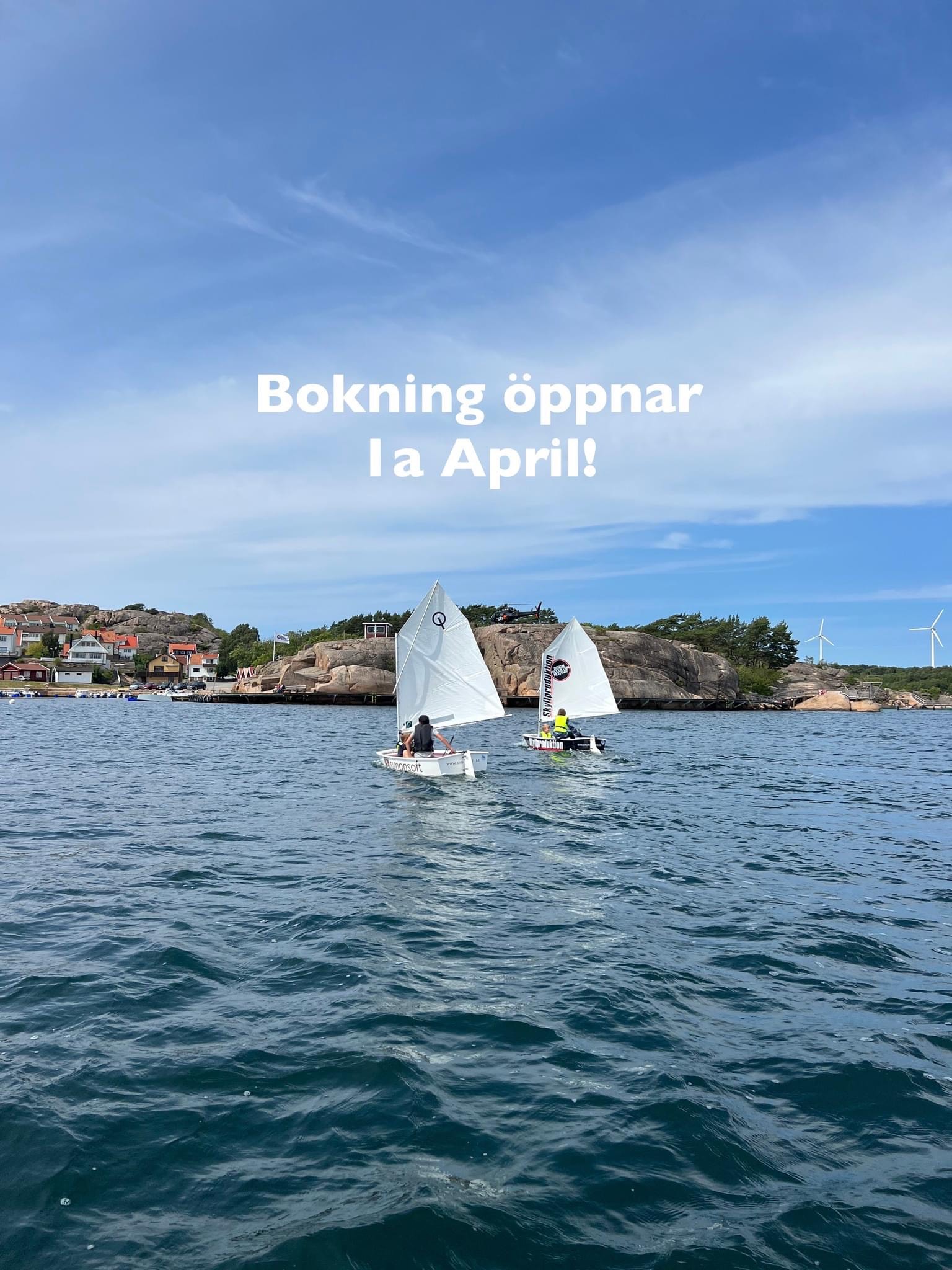 image: HSS bokning öppnar den 1 april! 